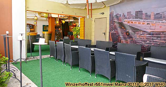 Winzerhoffest Mainz Rhein Rittermahl Ritteressen Rheinland-Pfalz RLP